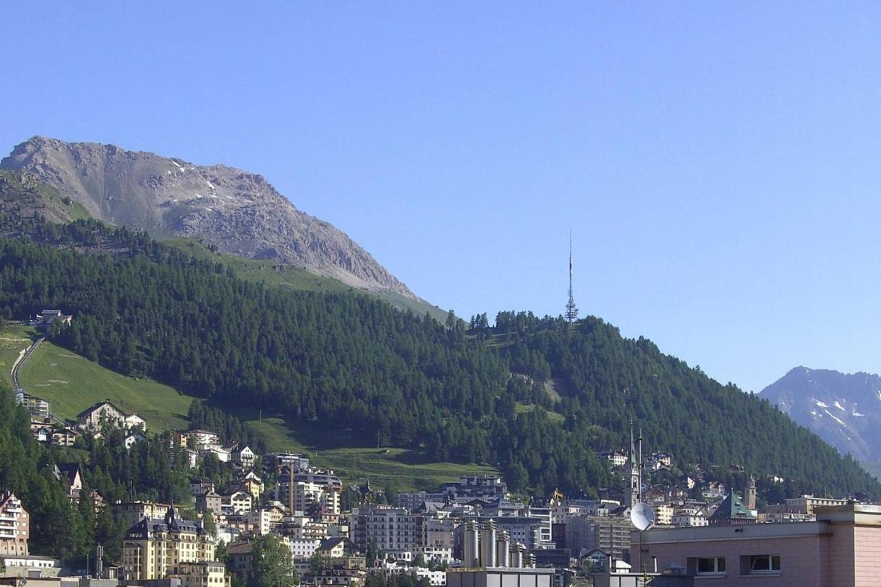 Swissme - Neu-Seeblick-Balkon-Parkplatz-Nahe Bergbahn Sankt Moritz Buitenkant foto